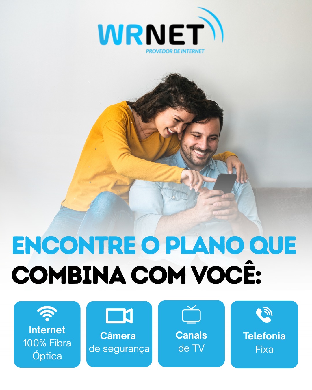 🔎📶 Encontre o plano que combina com você!

Na Wrnet, você tem soluções completas para sua casa ou empresa:
🌐 Internet 100% fibra óptica
📹 Câmeras de segurança
📺 Canais de TV
☎️ Telefonia fixa

Tudo com qualidade, estabilidade e suporte de verdade para facilitar o seu dia a dia. 💙
🚀 Escolha o plano ideal e venha para a Wrnet!

📲 Fale com nossa equipe e saiba mais.

#wrnet #internetfibraoptica #internetrápida #câmerasdesegurança #canaisdetv #telefoniafixa #provedordeInternet #malletpr #rioazulpr #tecnologiaparasuacasa #conexãodequalidade