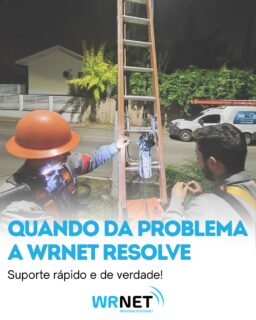 Problema na internet? Aqui não fica pra depois 👊📶

A equipe da Wrnet entra em ação rápido pra você voltar a navegar sem dor de cabeça!

⚡ Atendimento ágil de verdade
🛠️ Técnicos preparados
📍 Suporte próximo de você
📲 Chama agora no WhatsApp e resolva hoje mesmo!

#wrnet #resolvemesmo #internetfibra #suporterápido