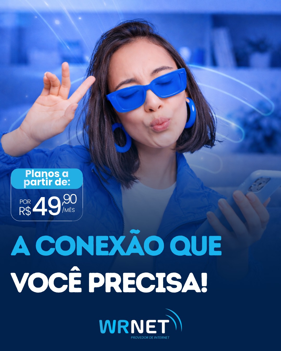 A conexão certa muda tudo 😎📶

Chega de travar na melhor parte! Com a Wrnet você tem velocidade, estabilidade e aquele sinal que acompanha seu ritmo 💙

🚀 Planos a partir de R$49,90
📶 Internet fibra de verdade
📍 Atendimento local e suporte rápido

📲 Chama no WhatsApp agora e vem pra Wrnet!

#wrnet #conexãodequalidade #internetfibra #semtravamentos