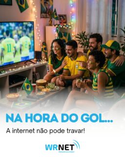 ⚽📶 Tem momentos que simplesmente NÃO podem travar 😅

Na hora do lance, do gol ou daquela jogada importante… o que todo mundo quer é uma internet estável e sem interrupções.

Com a Wrnet você acompanha cada partida com mais velocidade, estabilidade e conexão de verdade 💙

Reúna a torcida, prepare a pipoca e deixe o Wi-Fi com a gente 😉

👉 Vem pra Wrnet!

#wrnet #internetfibra #futebol #torcida #wifi #internetdequalidade #fibraoptica #mallet #rioazul #streaming #conexãosemtravamentos