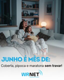 ❄️ Junho chegou trazendo tudo que a gente gosta:
🍿 pipoca
🛋️ coberta
📺 maratona de séries

E claro… internet que acompanha cada momento 💙
Nada pior do que escolher o filme, preparar tudo e a internet começar a travar 😅
Com a Wrnet você aproveita seus momentos com mais estabilidade, velocidade e conexão de verdade 📶

👉 Vem curtir o inverno conectado com a Wrnet!

#wrnet #internetfibra #netflix #inverno #maratona #wifi #internetdequalidade #mallet #rioazul #fibraoptica