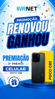 🎉 TEM GANHADORA NA PROMOÇÃO RENOVOU, GANHOU! 📱🎁

Hoje realizamos o 3º sorteio da promoção Renovou, Ganhou da Wrnet! 🥳

Parabéns a nossa ganhadora do celular! 📱👏

E se você renovou seu contrato nos meses de maio, junho ou julho, fique tranquilo: você continua concorrendo automaticamente aos próximos prêmios! 💙

🚨 E quem renovar o contrato ainda em agosto também entra na promoção e concorre a:
📱 Celular
🎮 PlayStation 5
📺 Smart TV
🎁 Mensalidades grátis

👉 Entre em contato com a Wrnet, consulte as condições e participe!

Renovou, ganhou! E quem sabe o próximo prêmio não é seu? 🍀💙

#wrnet #renovouganhou #promoção #playstation5 #smarttv #celular #malletPR