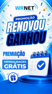🎁💙 No terceiro sorteio da nossa promoção Renovou, Ganhou, tivemos dois grupos de ganhadores!

✨ 4 clientes ganharam 3 meses de mensalidade grátis por terem renovado por 12 meses e escolhido a fatura digital.

🎉 4 clientes ganharam 6 meses de mensalidade grátis por terem renovado por 24 meses e escolhido a fatura digital.

Parabéns a todos os ganhadores! 🥳👏

🏆 3 MESES GRÁTIS
* ZILMA ELIAS DA SILVA
* ANDREA CRISTIANE KARWOSKI SERETNE
* SIMONE ZABLOSKI
* FABIANO ROMANIW

🏆 6 MESES GRÁTIS
* SUELI TEREZINHA SNIADOWSKI MARCZAK
* ALCIDES ROLINSKI
* MARILENE ANTUNES FERREIRA
* JACIEL LOGINSKI

E ainda falta o prêmio mais esperado… 👀🎮

#wrnet #renovouganhou #mensalidadegratis #internet