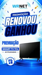 🎉 MAIS UM PRÊMIO SAIU!

Continuando os sorteios da promoção Renovou, Ganhou, chegou a vez da nossa Smart TV!

E quem levou esse prêmio para casa foi… 👀

🏆 ANA ZAVADSKI SURMACZ!

Parabéns! 🥳💙

Obrigado a todos os clientes que participaram da promoção e renovaram seus contratos com a Wrnet. Essa promoção foi feita especialmente para vocês! 💙

E ainda não acabou… 👀

🎁 Tem mais sorteios vindo por aí!

#wrnet #renovouganhou #smartTV #internet