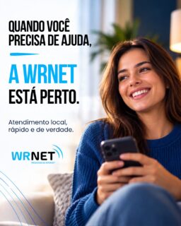 💙 QUANDO VOCÊ PRECISA DE AJUDA, A WRNET ESTÁ PERTO!

Internet de qualidade também é ter a tranquilidade de saber que, quando precisar, existe alguém para te atender. 🤝📡

Na Wrnet você conta com atendimento local, rápido e de verdade — porque para nós, você não é apenas mais um cliente. 💙

📲 Precisa de internet ou quer conhecer nossos planos? Chame a Wrnet e fale com a nossa equipe!

👉 Entre em contato e consulte a disponibilidade na sua região.

#WRNET #AtendimentoHumanizado #AtendimentoLocal #InternetQueConectaVocê #InternetWRNET